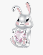 Charm de Conejo, Plata .925, Ame Glam Pop