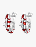 Aretes de Pez, Plata .925, Ame Glam Pop