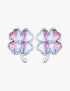 Aretes de Trébol, Plata .925, Ame Glam Pop