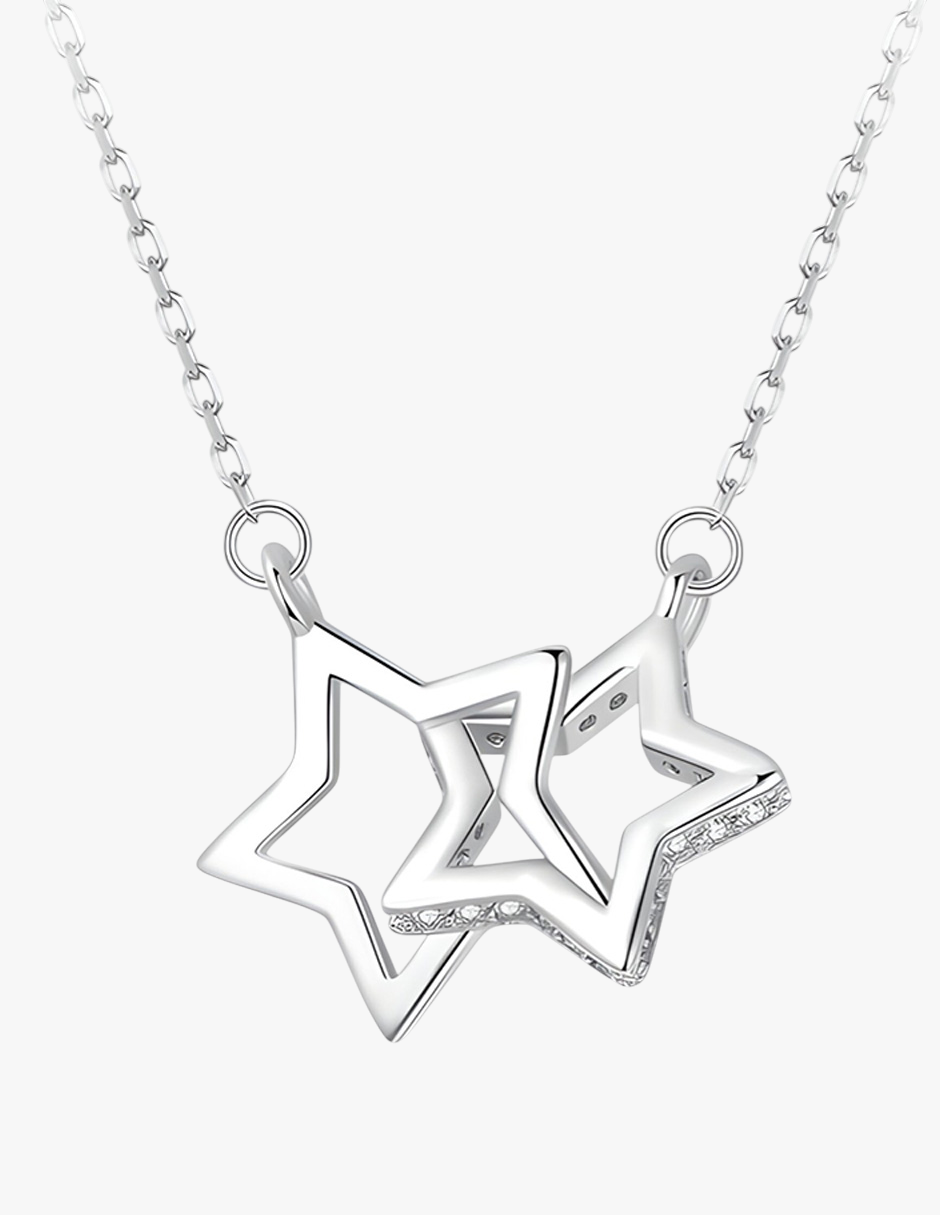 Collar de Estrella, Plata .925, Ame Glam Pop