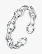 Anillo de Cadena, Plata .925, Ame Glam Pop