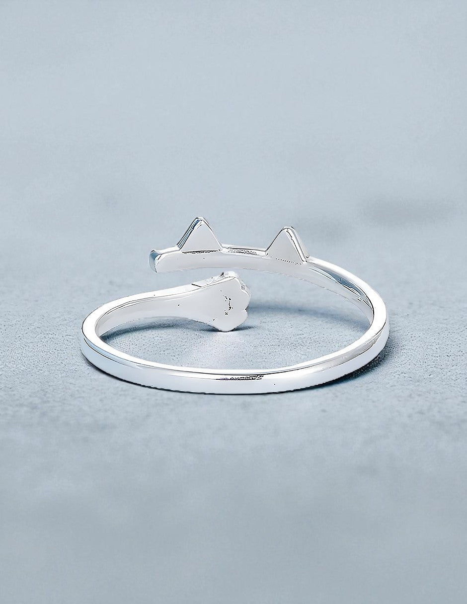 Anillo de Plata .925, Pink Cat, Miow