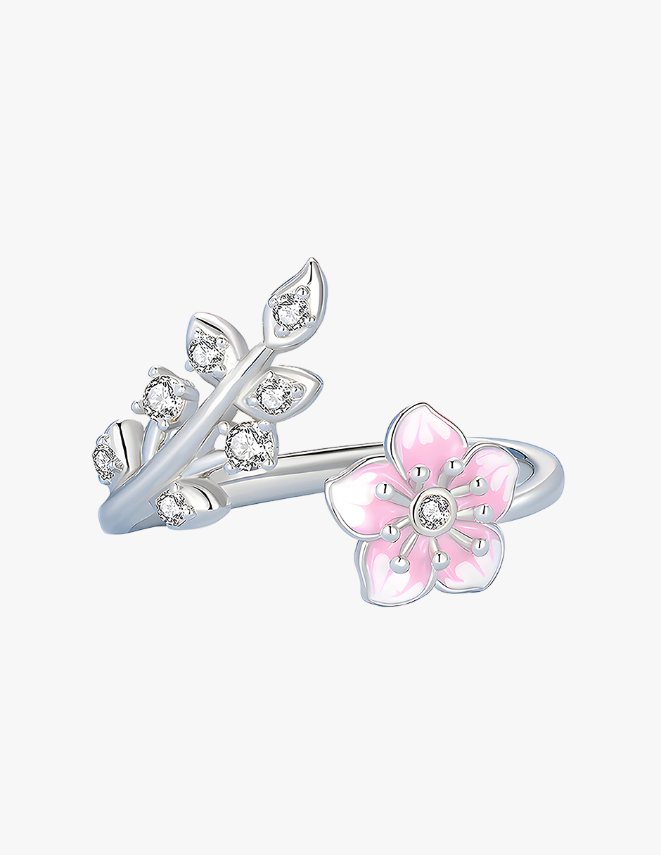 Anillo de Flor, Plata .925, Ame Glam Pop