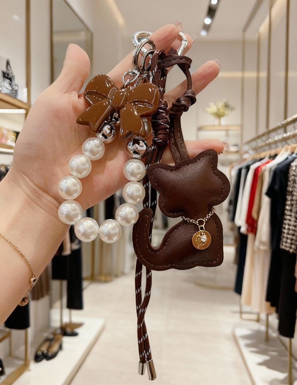 Charm para Bolsa, Gato Café, Miow