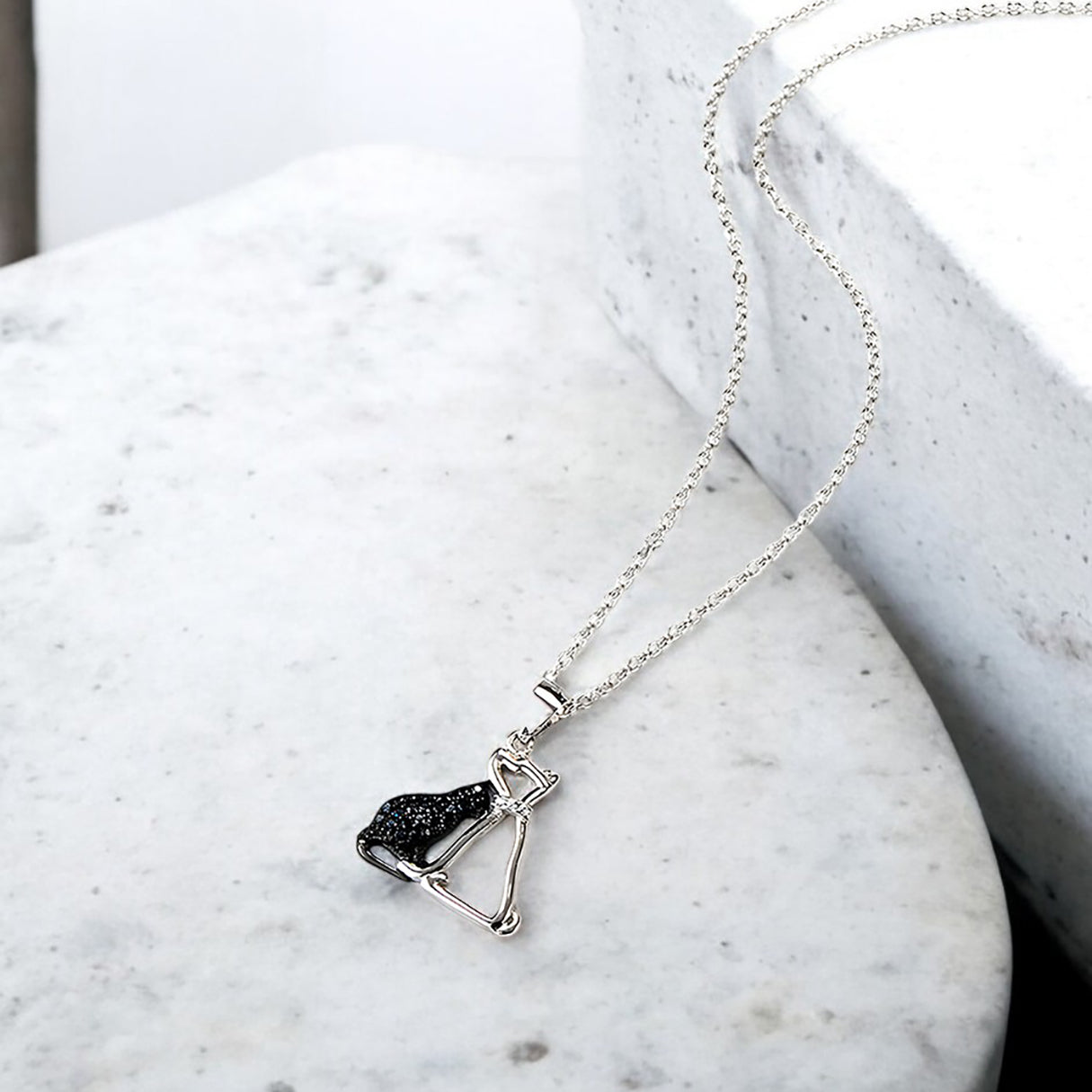 Collar de Plata .925, Cat & Dog, Miow