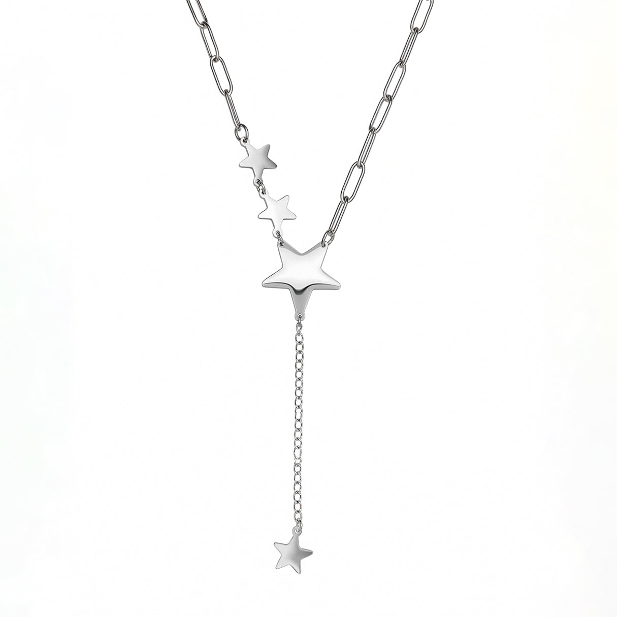 Gargantilla De Estrellas, Acero Inoxidable, Glam Pop Fantasy