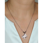 Collar  Mariposa, Acero Inoxidable, Glam Pop Fantasy