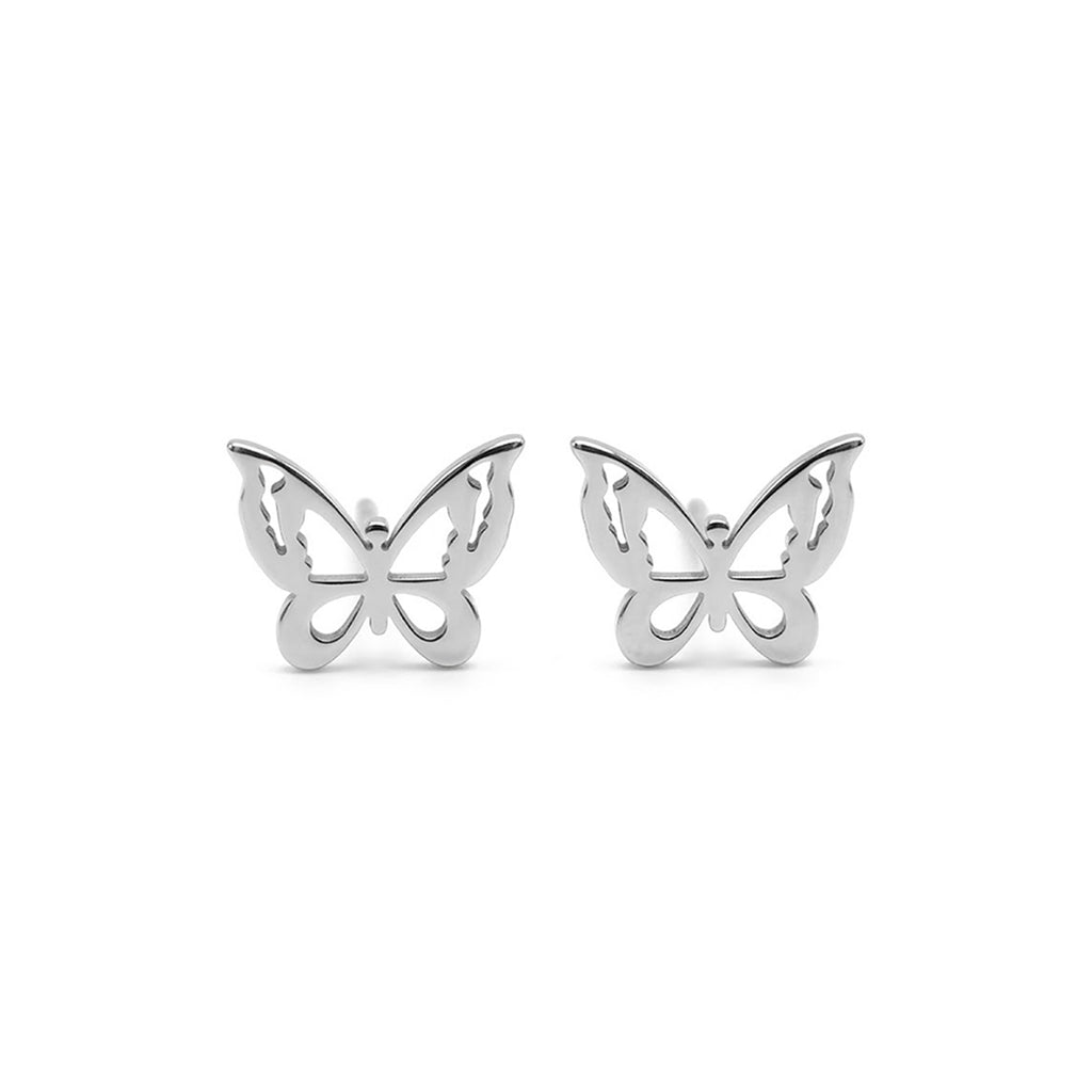 Broquel Mariposa, Acero Inoxidable, Glam Pop Fantasy