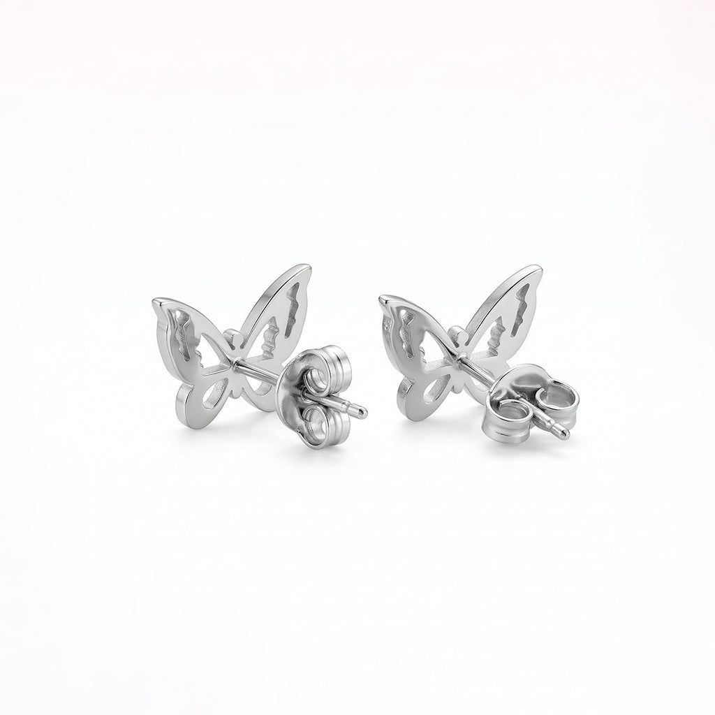 Broquel Mariposa, Acero Inoxidable, Glam Pop Fantasy