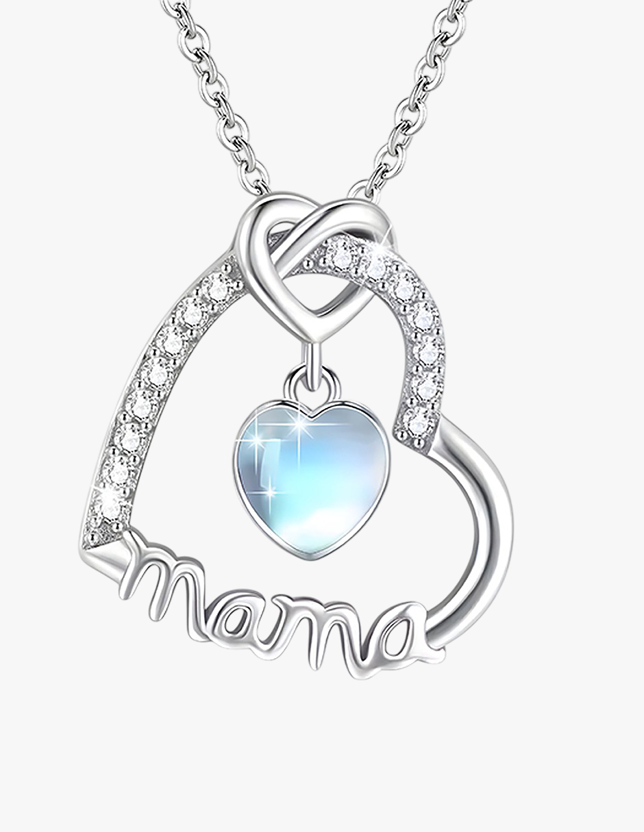 Collar de Corazón, Plata .925, Ame Glam Pop