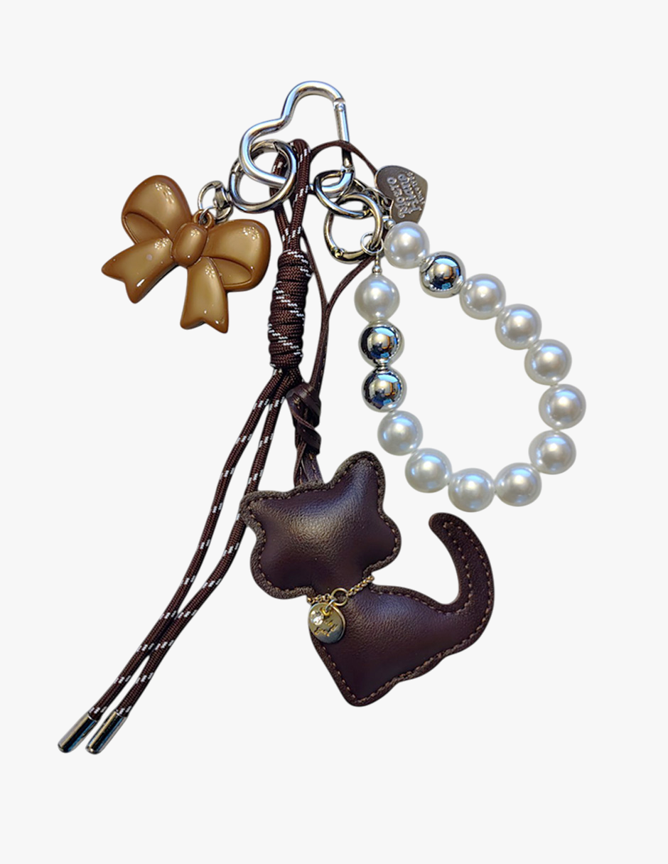 Charm para Bolsa, Gato Café, Miow