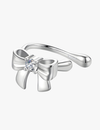 Ear Cuff de Moño, Plata .925, Ame Glam Pop