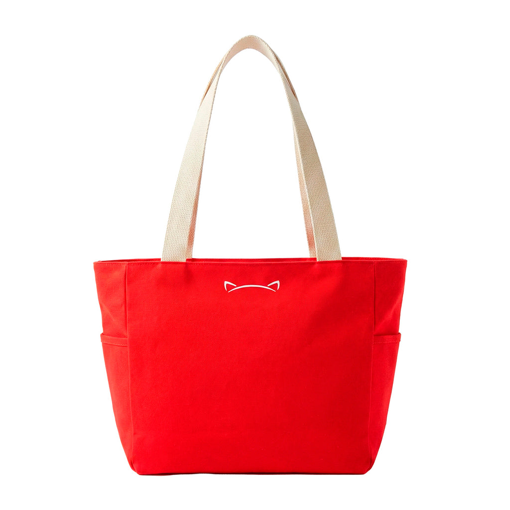 Tote Bag - Tote Cat Mom MIOW Roja
