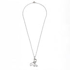 Collar Jirafa Mama e Hija, Acero Inoxidable, Glam Pop Fantasy