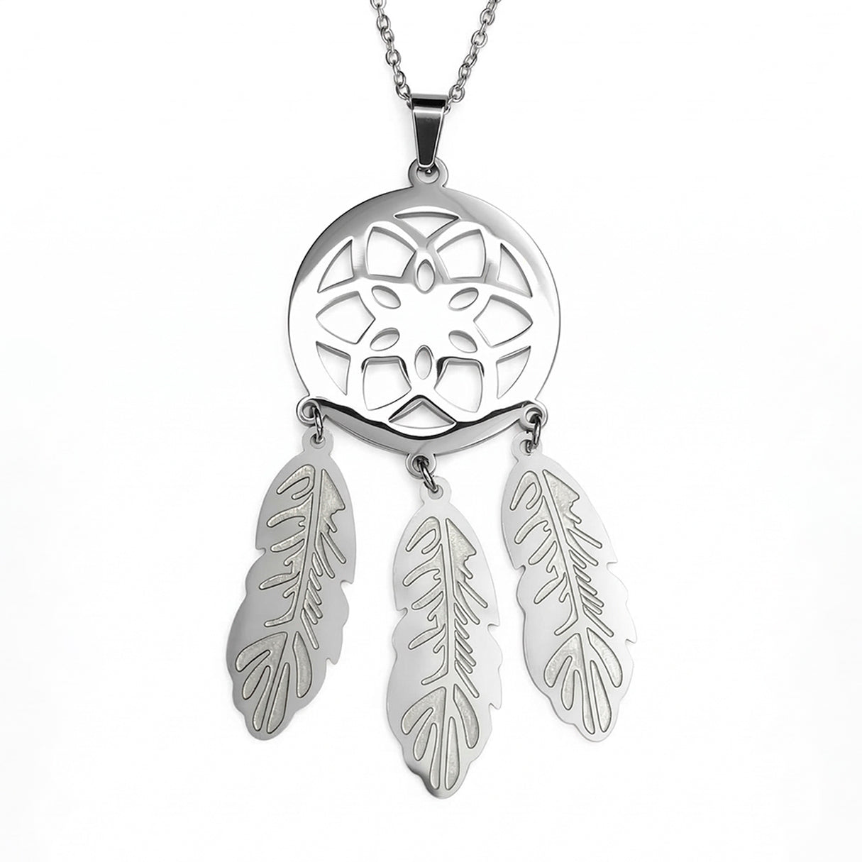 Collar Atrapasueños, Acero Inoxidable, Glam Pop Fantasy