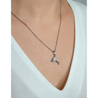 Collar Copa Y Brillantes, Acero Inoxidable, Glam Pop Fantasy