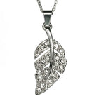 Collar Hoja Brillante, Acero Inoxidable, Glam Pop Fantasy