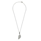 Collar Hoja Brillante, Acero Inoxidable, Glam Pop Fantasy
