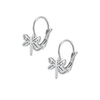 Aretes Moon Dragonfly, Acero Inoxidable, Glam Pop Fantasy