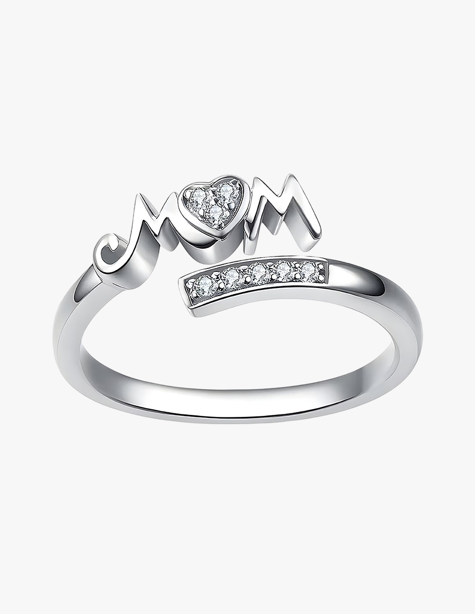 Anillo de Corazón, Plata .925, Ame Glam Pop