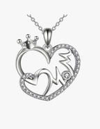Collar de Corazón, Plata .925, Ame Glam Pop