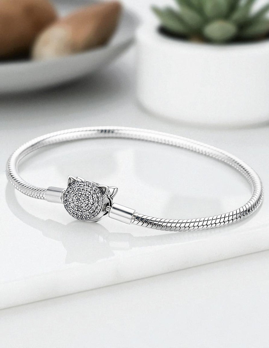Pulsera de Plata .925, Insignia One, Miow
