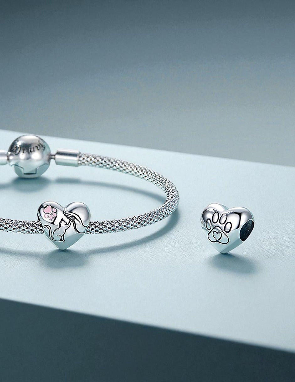 Charm de Plata .925, Cat Friendship, Miow
