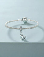 Charm de Plata .925, Cat Jumping, Miow