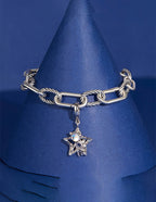 Charm de Plata .925, Astronaut Cat, Miow