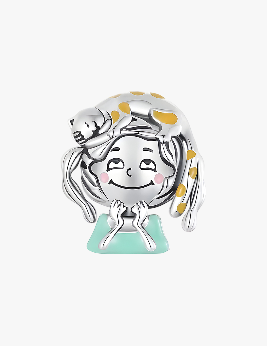 Charm de Plata .925, My Cat, Miow