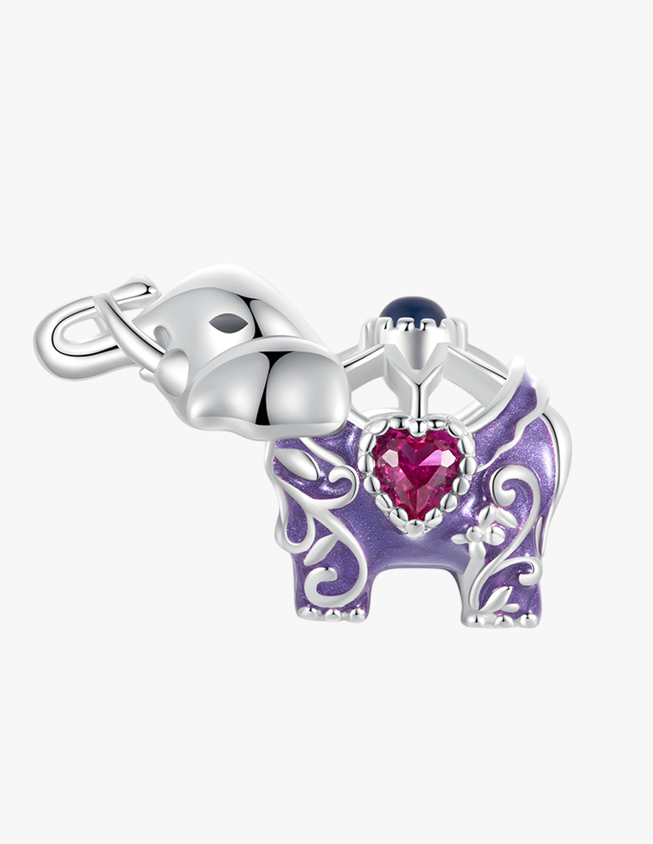 Charm de Elefante, Plata .925, Ame Glam Pop