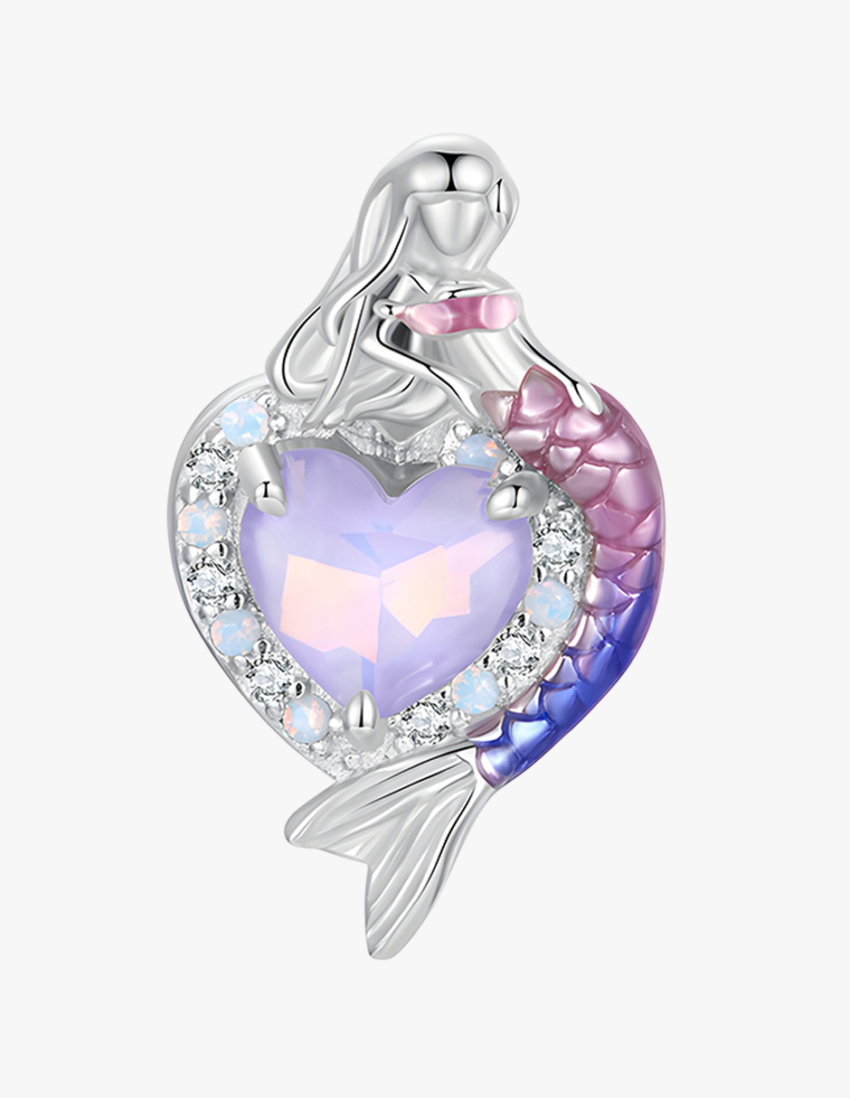 Charm de Sirena, Plata .925, Ame Glam Pop