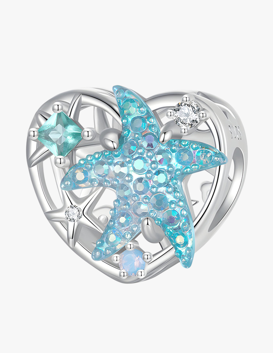 Charm de Estrella Mar, Plata .925, Ame Glam Pop