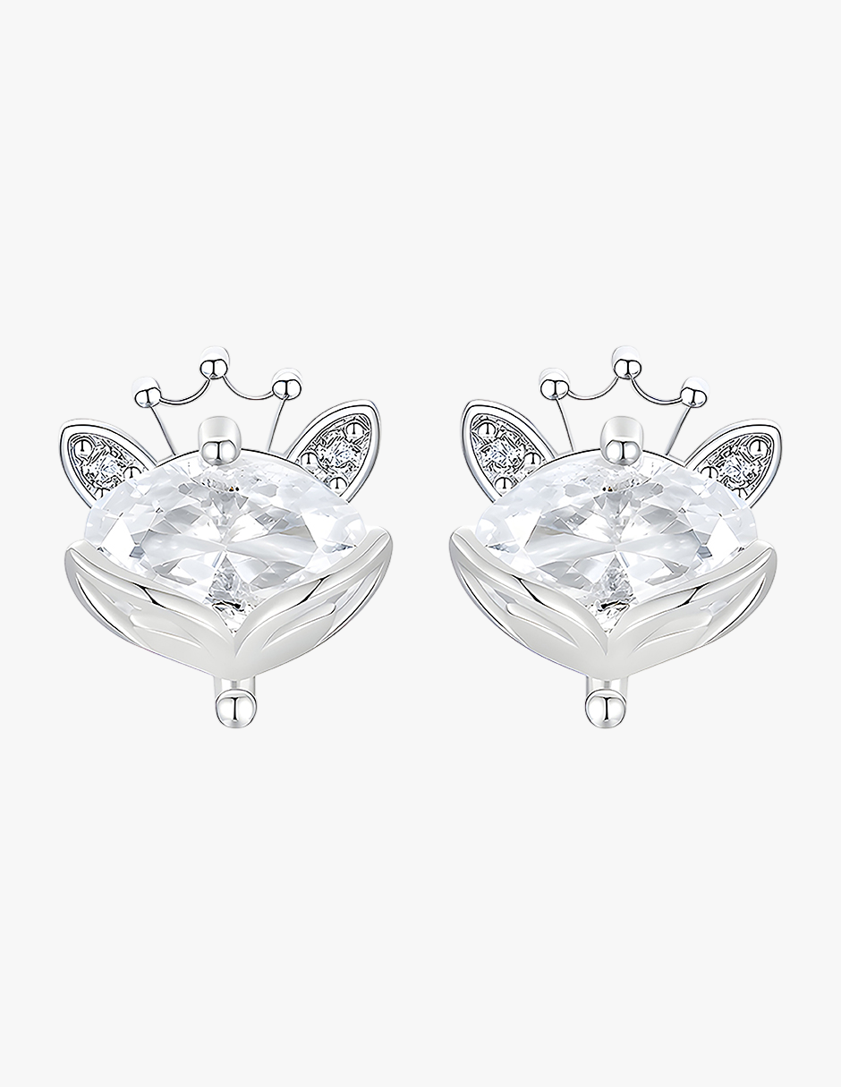 Aretes de Flor, Plata .925, Ame Glam Pop