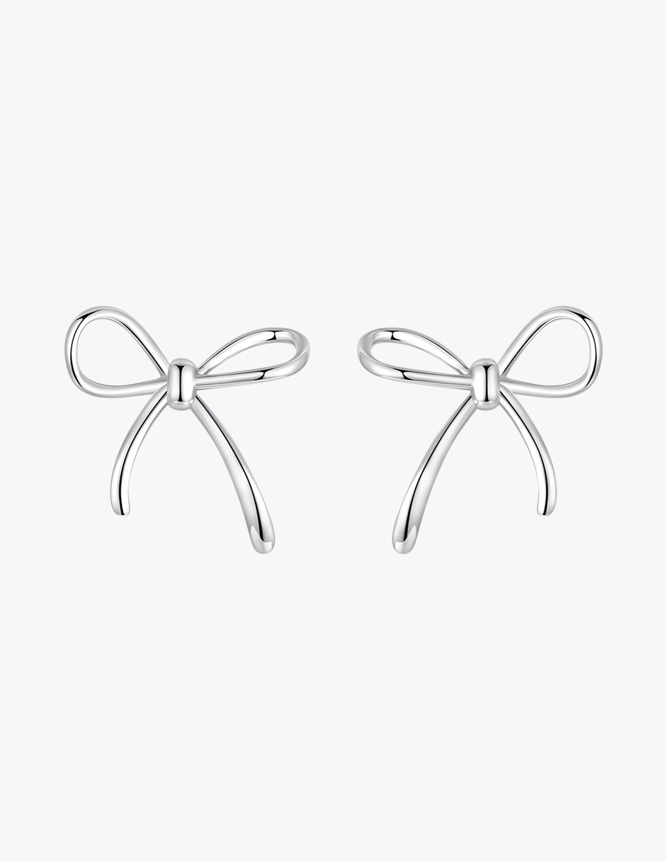 Aretes de Moño, Plata .925, Ame Glam Pop