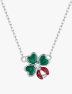 Collar de Trébol, Plata .925, Ame Glam Pop