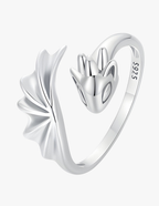 Anillo de Dragón, Plata .925, Ame Glam Pop