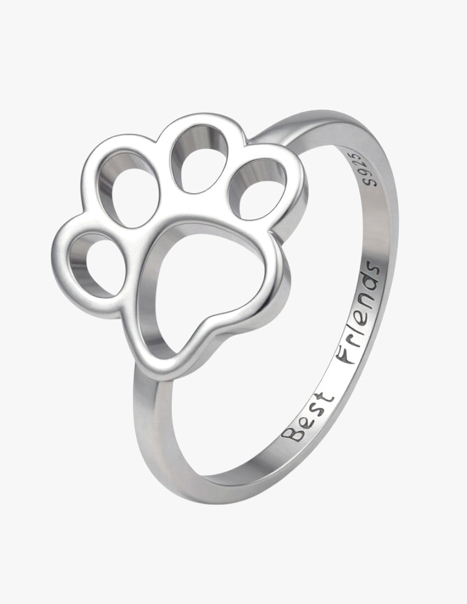 Anillo de Plata .925, Footprint, Miow