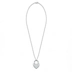 Collar Corazon Candado, Acero Inoxidable, Glam Pop Fantasy