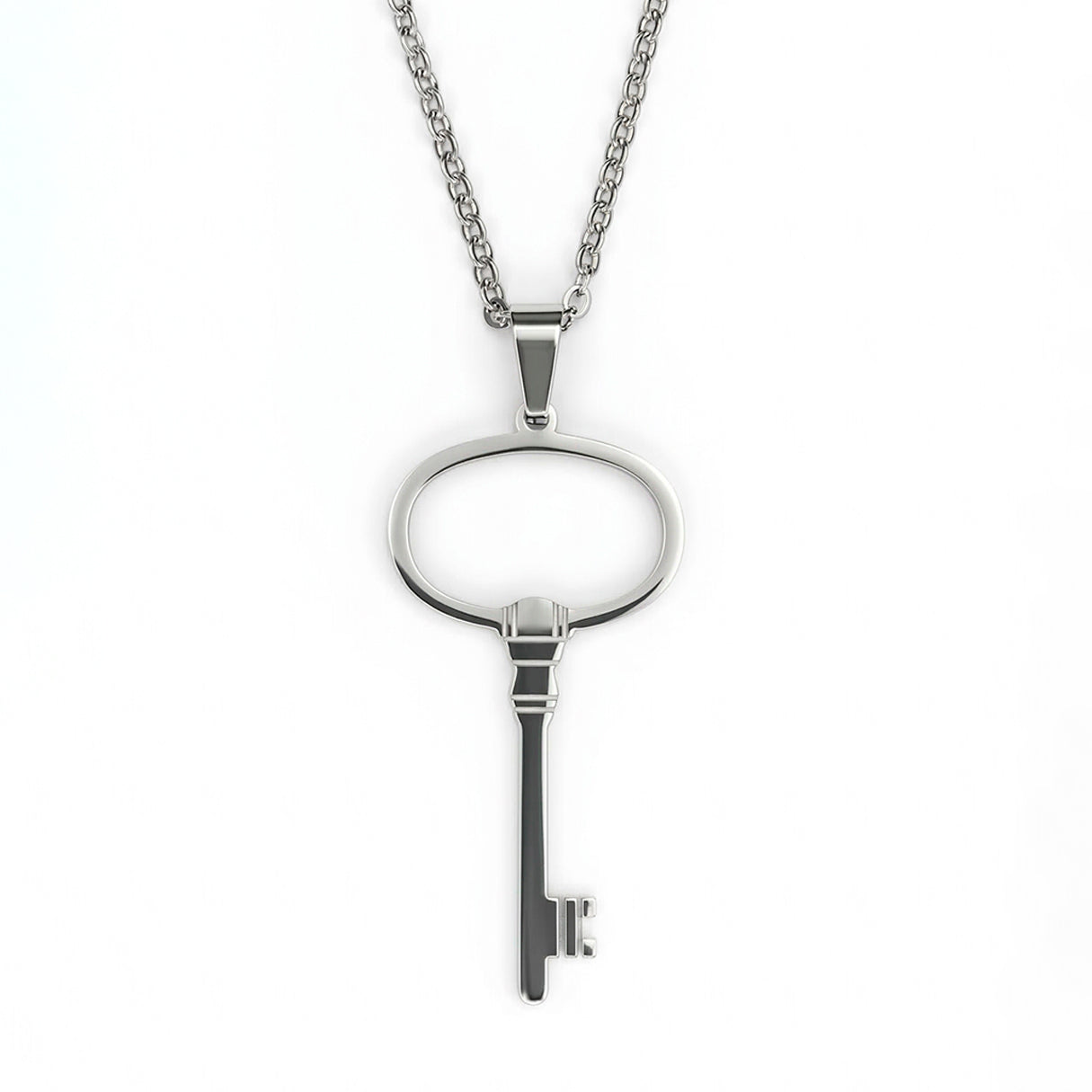 Collar Llave, Acero Inoxidable, Glam Pop Fantasy