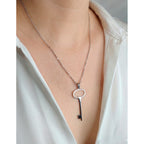 Collar Llave, Acero Inoxidable, Glam Pop Fantasy