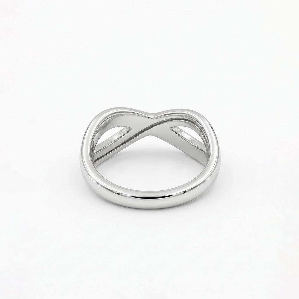 Anillo Infinito, Acero Inoxidable, Ame Glam Pop Fantasy