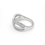 Anillo Infinito, Acero Inoxidable, Ame Glam Pop Fantasy