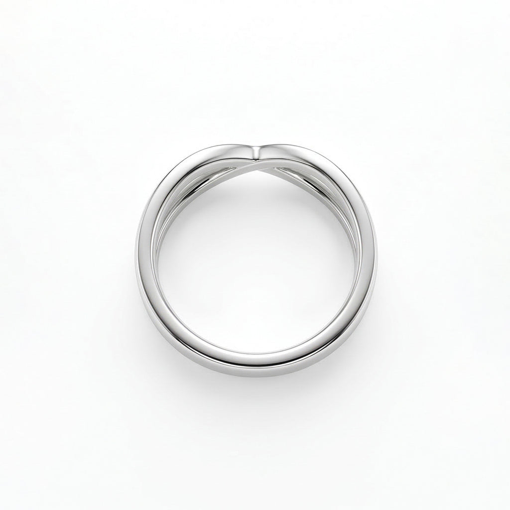 Anillo Infinito, Acero Inoxidable, Ame Glam Pop Fantasy