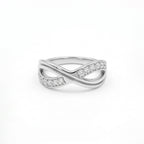 Anillo Infinito, Acero Inoxidable, Ame Glam Pop Fantasy
