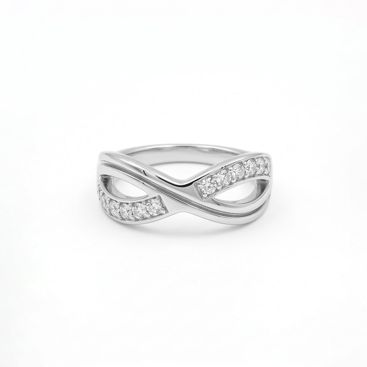 Anillo Infinito, Acero Inoxidable, Ame Glam Pop Fantasy