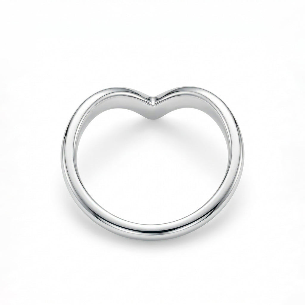 Anillo Chevron, Acero Inoxidable, Ame Glam Pop Fantasy