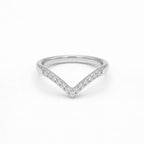 Anillo Chevron, Acero Inoxidable, Ame Glam Pop Fantasy