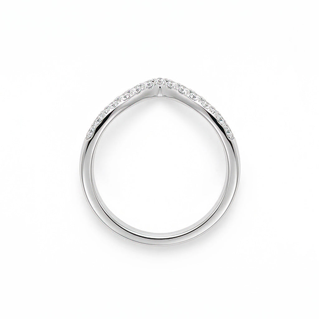Anillo Chevron, Acero Inoxidable, Ame Glam Pop Fantasy