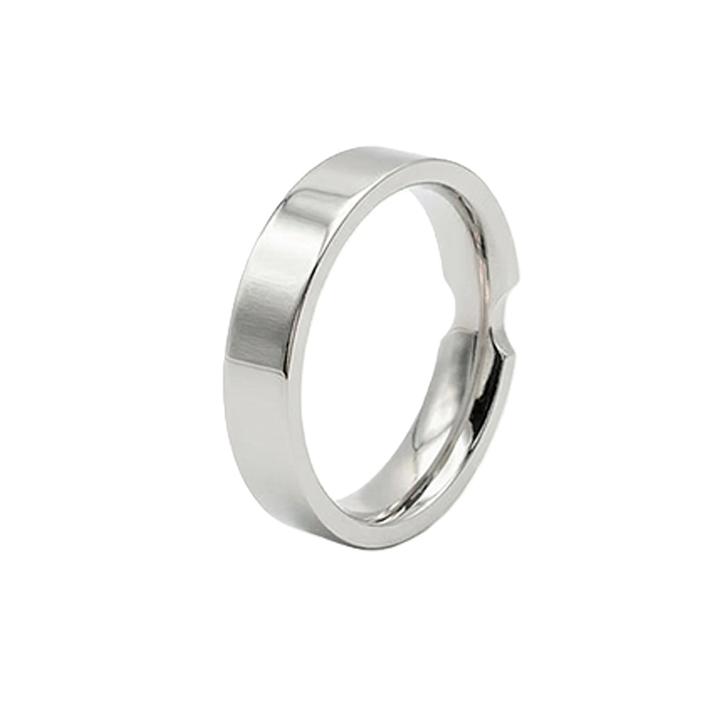 Anillo Wave con Pavé de Zirconias, Acero Inoxidable, Ame Glam Pop Fantasy